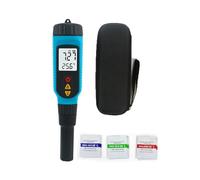 JOJIDE Misuratore PH PH818M for la Lavorazione degli Alimenti Misuratore PH Alimentare 2 in 1 Misuratore di Temperatura Misuratore PH Digitale retroilluminato LCD(Food PH Meter)