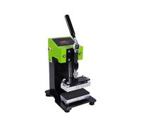 JOJIDE Termopressa, Mini pressa Manuale for colofonia, Piastre di pressatura riscaldante da 2,3 * 4,7 Pollici, Strumento for l'estrazione 'Olio concentrato di Cera alle Erbe AP1903 Colore Verde