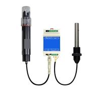 JOJIDE Tester Digitale, Rilevatore di sonda elettrodo PH EC Tipo DIN Rail RS485 Sensore 2 in 1 Monitor for acque reflue industriali