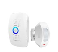 JOJIDE Video Doorbell, Campanello senza fili con sensore di movimento for interni con suono, rilevatore di movimento a infrarossi, allarme, campanello for porta