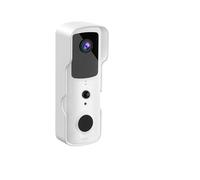 JOJIDE Video Doorbell, Campanello video WIFI 1080P Campanello intelligente Campanello con telecamera di sicurezza wireless Campanello con rilevamento del movimento PIR(White)
