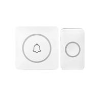 JOJIDE Video Doorbell, Campanello wireless for esterni, campanello di benvenuto for la casa intelligente, campanello impermeabile IP65, allarme flash LED(White)