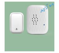 JOJIDE Video Doorbell, Campanello wireless for esterni senza batteria, allarme di sicurezza for la casa intelligente impermeabile(White)