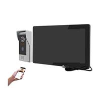 JOJIDE Video Doorbell, Tuya 1080P Smart Video Citofono Videocitofono Appartamento Villa AHD FHD 1080P Video Campanello Full Touch Screen(P203M721B86-1080P)