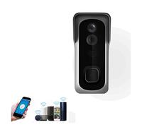 JOJIDE Video Doorbell, Tuya Smart Cat's Eye Wireless Adesivo Casuale Video Campanello Monitoraggio Remoto