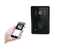 JOJIDE Video Doorbell, Video Campanello Telecamera Tuya Smart Home Wireless Campanello 1080P Telecamera con RFID Sblocco videocitofono for appartamento