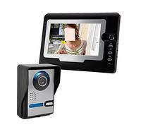 JOJIDE Video Doorbell, Videocitofono Di Sicurezza Kit Di Videocitofono Videocitofono Telecamera A Infrarossi Antipioggia For Appartamento Di Costruzione Di Ville Domestiche