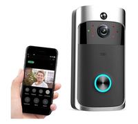 JOJIDE Video Doorbell, Videocitofono intelligente Wi-Fi con telecamera for visione notturna e sensore intelligente for porte e finestre