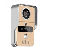 JOJIDE Video Doorbell, Videocitofono Smart Videocitofono Home Videocitofono Campanello Senza Fili Sblocco Video Di Sorveglianza Remota(Metallic)
