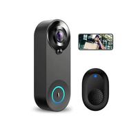 JOJIDE Video Doorbell, Videocitofono wireless 1080P, telecamera WiFi, campanello intelligente, rilevatore di movimento for la sicurezza domestica intelligente
