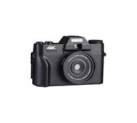 JOJIDE Vlog Camera, Fotocamera digitale da 48 MP 3quot;Flip Screen Selfie Camcorder 4K Web Cam Videoregistratore Vlog vintage Videocamera in streaming(No TF Card,NO LENS)