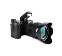 JOJIDE Vlog Camera, Obiettivo grandangolare for videocamera HD da 33 MP + teleobiettivo 24X + LED + set treppiede(1)