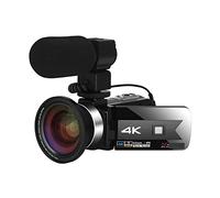 JOJIDE Vlog Camera, Videocamera for streaming live Videocamere digitali 4K for la fotografia Videoregistratore Full Ultra HD Vlog Visione notturna Webcam(16G SD Card,5)