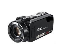 JOJIDE Vlog Camera, Videocamera Videocamera 4K Vlog Zoom ottico 10X Full HD Camaras Blog Riprese(Standard)