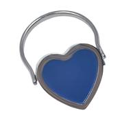 jojnsha Anello apribile a forma di cuore con struttura unica in acciaio inox, adatto per donne alla moda e regalo a forma di cuore unico accessorio per le mani in acciaio inox
