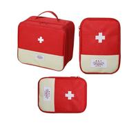 jojnsha Assortimento portapillole Pieghevoli e Leggeri in 3 Dimensioni, Realizzati con Tessuto Oxford Resistente per Un Facile Trasporto