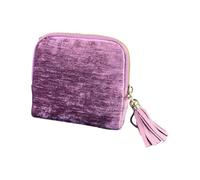 jojnsha Borsa Portaoggetti Da Viaggio Per Gioielli Elegante Organizer in Ciniglia Multiscomparto Con Nappe Per Borsa Da Donna E Ragazza