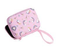 jojnsha Borse Portaoggetti Quadrate Portatili Design a Fumetti Sistemi Griglie Interne AntiGraffio per Dispositivi Digitali Forniture per Ufficio da Viaggio Borse per Organizzatori