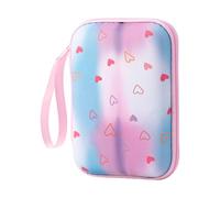 jojnsha Borse Portaoggetti Quadrate Portatili Design a Fumetti Sistemi Griglie Interne AntiGraffio per Dispositivi Digitali Forniture per Ufficio da Viaggio Borse per Organizzatori