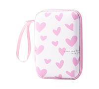 jojnsha Borse Portaoggetti Quadrate Portatili Design a Fumetti Sistemi Griglie Interne AntiGraffio per Dispositivi Digitali Forniture per Ufficio da Viaggio Borse per Organizzatori