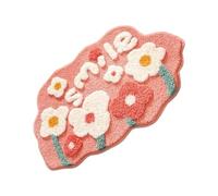 jojnsha Cashmere Flower Cashmere Camera Da Letto Non Scricchiolio Del Comodino Moquette Moquette Bambini Morbidi Giocate Tappetini Comodi Decorazioni Per La Casa Cotto Coperta