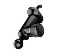 jojnsha Clip di sfiato dell'aria Supporto per auto 17mm Joint Ball Head Grip Holder Presa d'aria regolabile Gancio rotante per supporto di ricarica del telefono