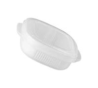 jojnsha Contenitore per riso sicuro per microonde e congelatore, con guarnizione a tenuta stagna, per preparare i pasti in cucina, contenitore per alimenti in freezer