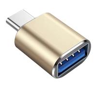jojnsha Durevolezza Adattatore da USB C A 3.0 in Lega Alluminio Cavo Ricarica C per Periferiche Accesso Ai Dati in Movimento Utilizzare L'adattatore OTG