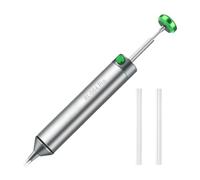 jojnsha Estrattore manuale per saldatura per pompe a mano in alluminio per rimozione di detriti per saldatura per lavori di riparazione elettronica pulisce la saldatura accurata dissaldatura