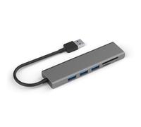 jojnsha Hub USB in Alluminio Sottile A 4 Plug Estendi E Riproduci Hub USB Viaggi Facili da Trasporto per Le Spine per Laptop E Gioca