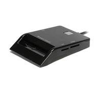jojnsha Lettore Carte USB Conveniente Lettore Schede USB Simple Installa per La Gestione Rapida Perfetta per Appassionati Uffici Mobili IT