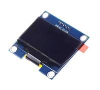 jojnsha Modulo LCD Schermo da 1 3 Pollici con Interfacce GND A 4 Pin Comunicazione SPI I2C per Progetti Elettronica Modulo Bianco