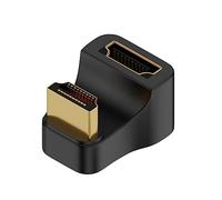 jojnsha Per il computer portatile a forma di U del connettore del cavo adattatore 180 gradi 8K 60Hz maschio a femmina convertitore Extender