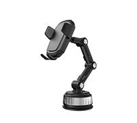 jojnsha Porta del Telefono per Auto Portatile Socchia D Mount Clip Mobile Mobile Staffa Sollet Stende 360 °-Porta della Staffa Aspirazione per Aspirazione Rota Le Luci
