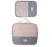 jojnsha Set 2 Buste per medicinali Piccole e spaziose in Tessuto Poliestere a più Colori, Adatte per Borsa Clinica in Caso Crisi Sicurezza in Viaggio con la Famiglia