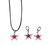 jojnsha Set Orecchio E Collana Versatile Per Amanti Della Strada Girocollo A Sospensione Fresco Elegante Con Gioielleria Gioielli A Sospensione
