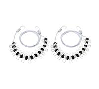 jojnsha Set Stendibiancheria da Viaggio Retrattile in Confezione Doppia con Gancio Antiscivolo E Clip Regolabile Cavo Asciugatura Flessibile Stendibiancheria Portatile per Balcone