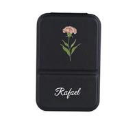 jojnsha Specchio Cosmetico Pieghevole Regolabile in Pelle PU Portatile dal Design Compatto per Trucco Portatile Specchiato per Viaggi O Uso Domestico Specchio per Trucco da Viaggio Compatto