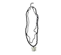jojnsha Temperamento Perle Farfalla Amore Collane Per Le Donne Anniversario Moda Vintage Rotondo Perline Catene Giro