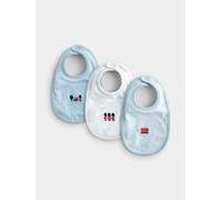 Jojo Maman Bébé Jojo Maman Bébé 3 Pack London Bibs one blu