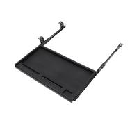jojofuny 1 Impostato Vassoio della Tastiera Ripiano per Tastiera Regolabile Vassoio per Tastiera Desktop Ergonomico Sottile Accessori per Tastiera Vassoio per Tastiera Estensibile Pp Black