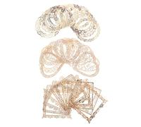 jojofuny 1 Set Carta per Tende A Mano con Bordo in Pizzo Carta per Pizzo Forniture per Scrapbooking Diari Forniture per Scrapbooking Vintage Modello per Artigianato Forniture 30 Pezzi