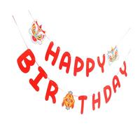 jojofuny 1 Set Festone Compleanno con Stile Decorazionper Feste Compleanno Bandierina Appesa per Celebrare Atmosfera Festiva per Interni Ed Esterni