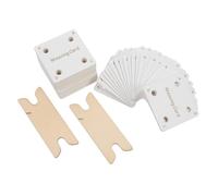 jojofuny 1 Set Forniture di Tessitura Piccola tavoletta per Tessitura tavoletta per Tessere Carte Forniture per la Tessitura di compresse tavolette di Tessitura del Legno