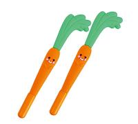 jojofuny 1 Set Penne Gel Carota Per Scrittura Liscia Penne Gel Cartoon Leggere E Compatte Per Studenti Cancelleria Creativa 2 Pezzi