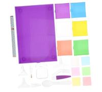 jojofuny 1 Set Set di Strumenti per Punta Punta organizzatore Disegno mestiere Strumenti di Arte del Diamante Utensili contenitori di Perline per l'organizzazione Rinstone Ordining Tray pp