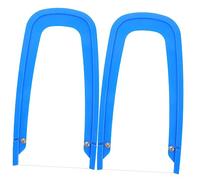 jojofuny 1 Set Taglia Utensili in Filo di Ceramica Modellazione Strumento di Ceramica Clay Cutters Taglio Argilla Plastilina Scultura Smusso Plastica Blue 2 Pezzi