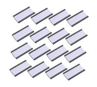 jojofuny 1 set Tipo Carta Clip Magnete Canale Magnetico Per Clip Etichette Magnetiche Etichette Clip Magnetiche 50 pezzi