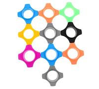 jojofuny 10 Pezzi Anelli Anti-caduta Microfono in Silicone Morbido, Accessori Microfoni Wireless Antiscivolo per Karaoke Ktv, Protezione Urti e Cadute per Microfono Portatile