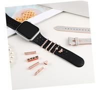 jojofuny 10 Pezzi Decorative per Cinturini in Silicone per Smartwatch Accessori per Orologi Sportivi e Wearable Facili Indossare e Rimuovere